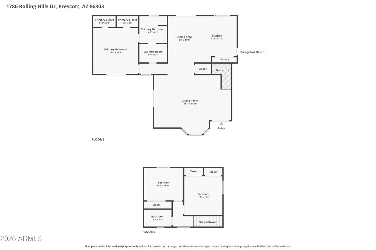 1786 Rolling Hills Drive, Prescott, AZ 86303 Main Photo