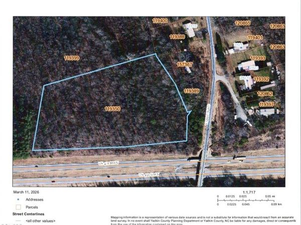 0 Vanhoy Road , Yadkinville, NC 27055