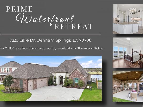 7335 Lillie Dr, Denham Springs, LA 70706
