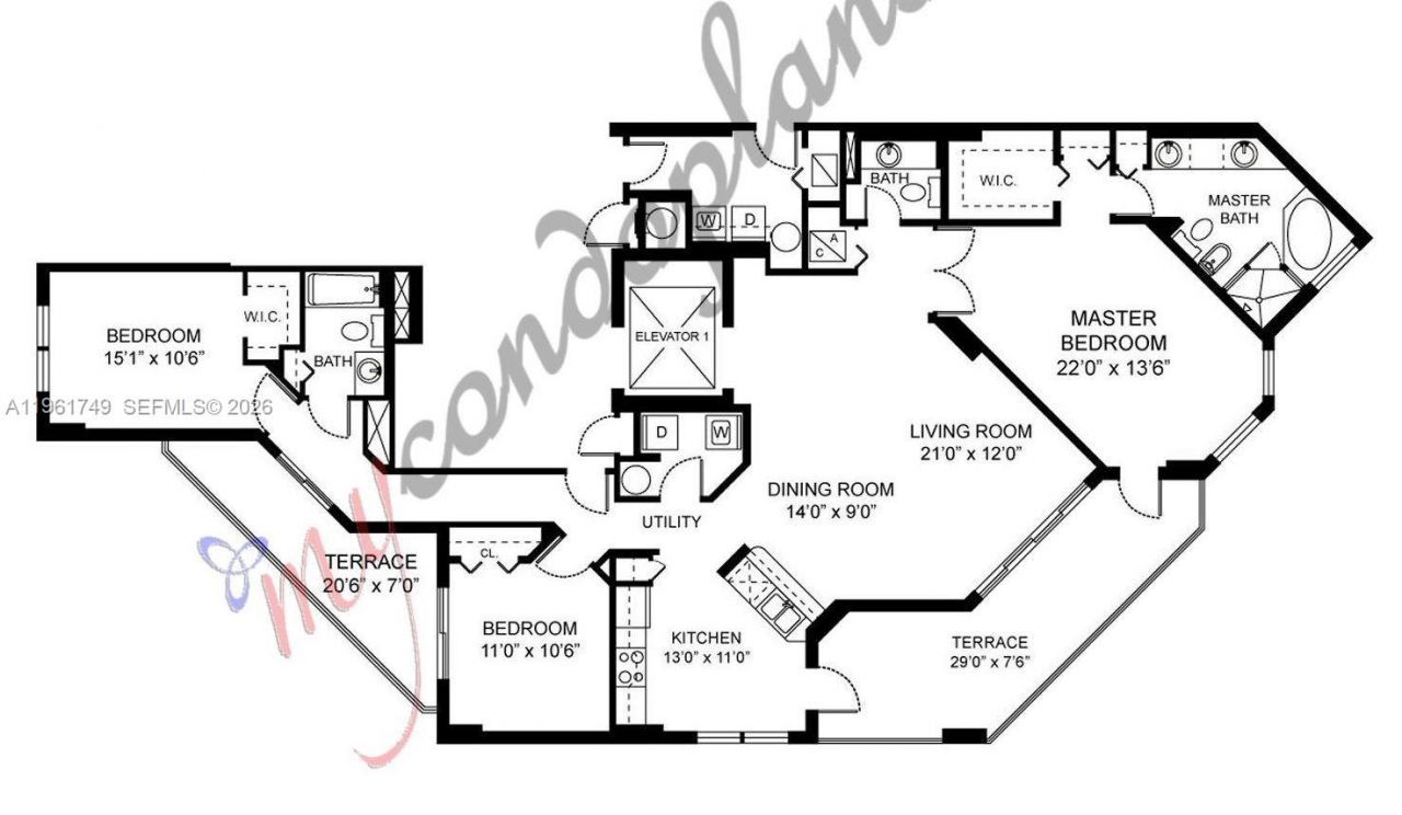 9751 E Bay Harbor Dr, Unit 12D, Bay Harbor Islands, FL 33154 Photo