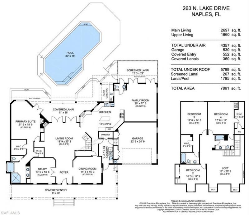 263 N Lake Dr , Naples, FL 34102 Photo