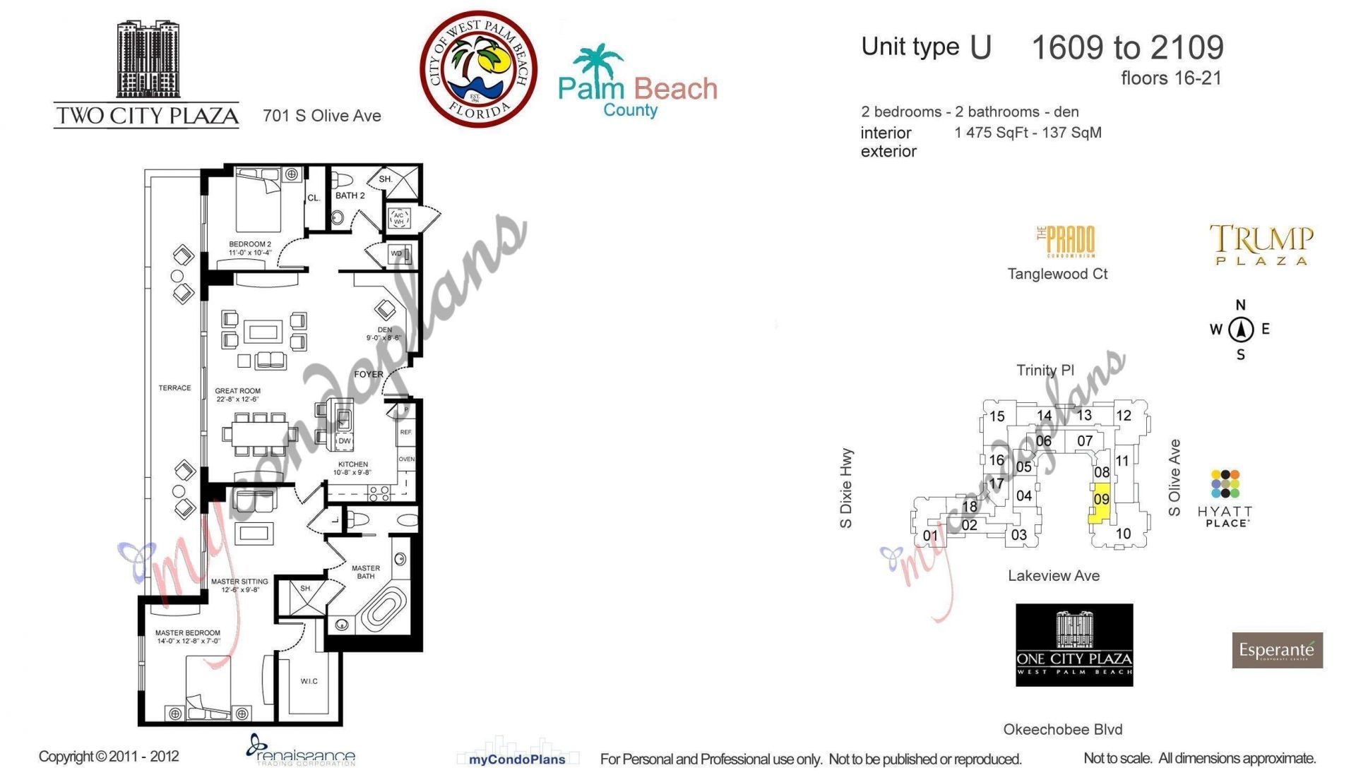 701 S Olive Avenue, Unit 2009, West Palm Beach, FL 33401 Photo