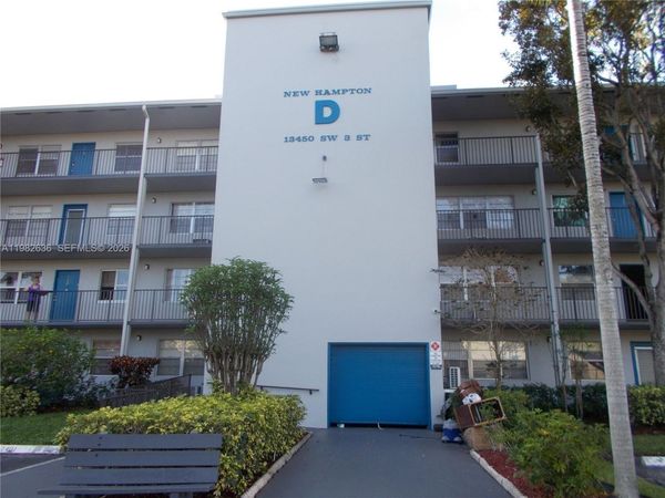 13450 SW 3rd St , Unit 310D, Pembroke Pines, FL 33027