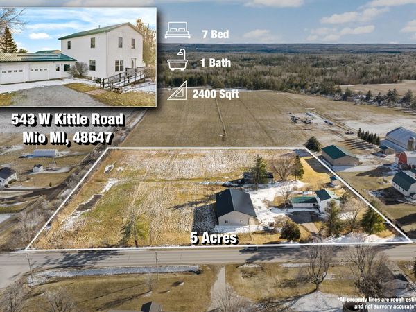 543 W Kittle Road, Mio, MI 48647