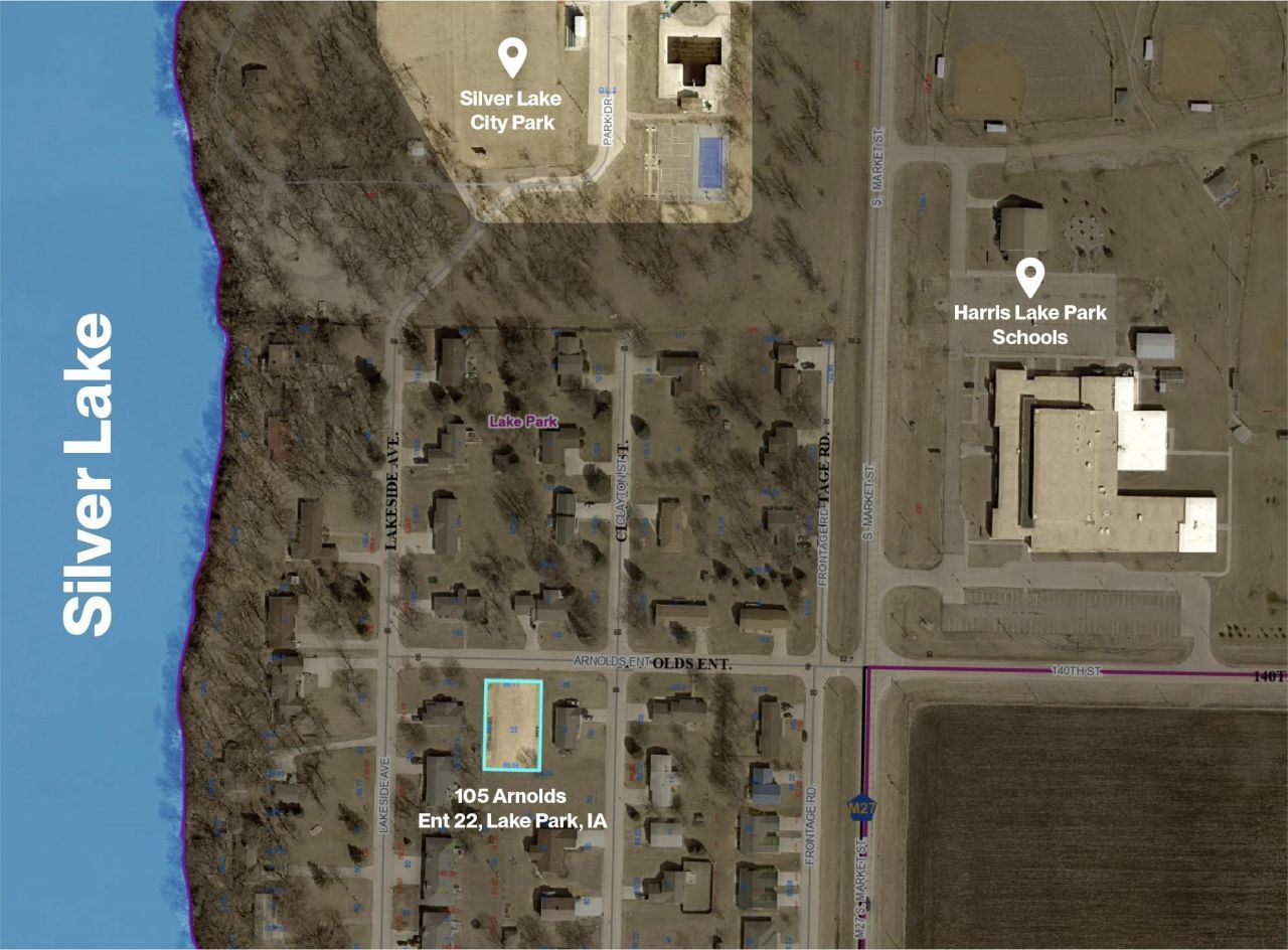 105 Arnolds Ent, Lot #22, Lake Park, IA 51347 Main Photo