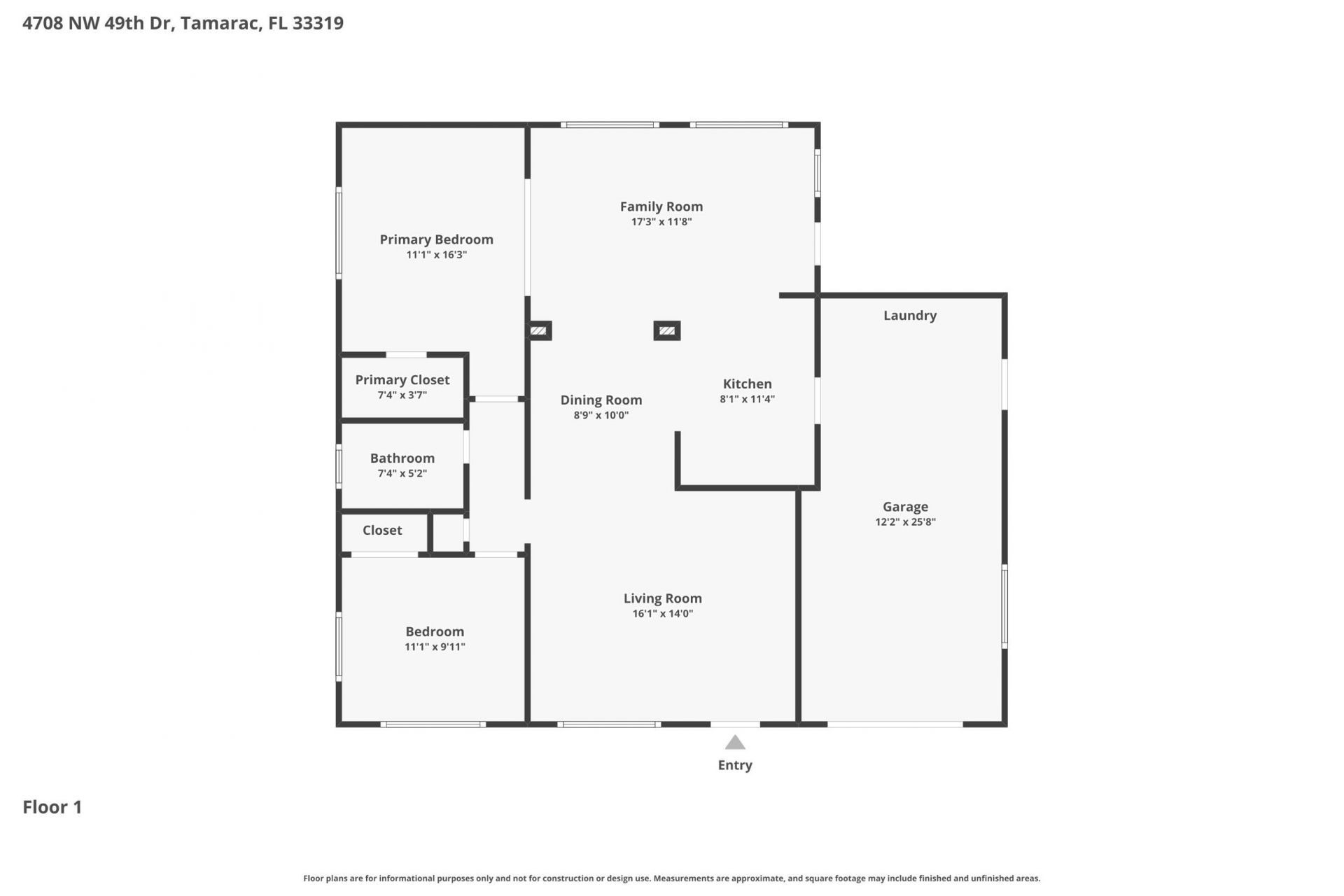 4708 NW 49th Drive, Tamarac, FL 33319 Photo