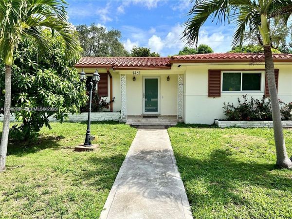 1431 Miller Rd , Coral Gables, FL 33146