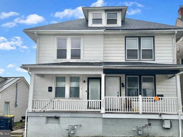 218 W FRANKLIN STREET, WOMELSDORF, PA 19567