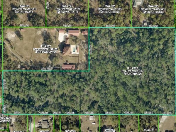 0 GANNET AVENUE , WEEKI WACHEE, FL 34613
