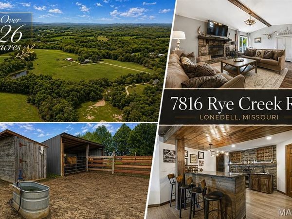 7816 Rye Creek Road, Lonedell, MO 63060
