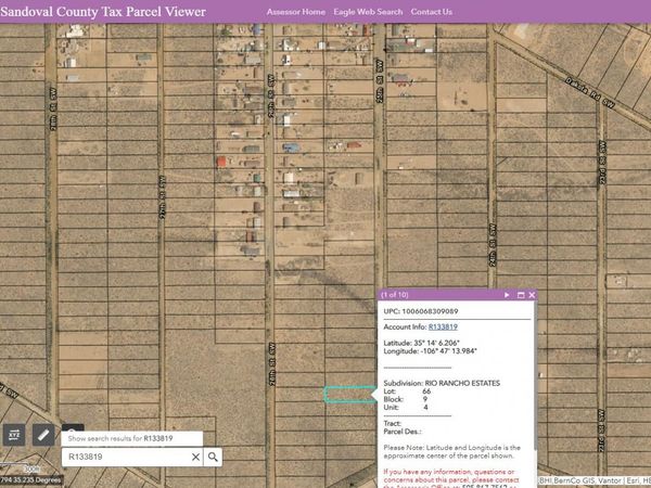 25th Street SW, Rio Rancho, NM 87124