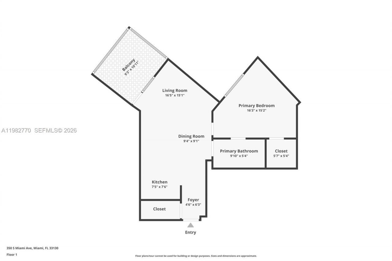 350 S Miami Ave, Unit 2412, Miami, FL 33130 Photo