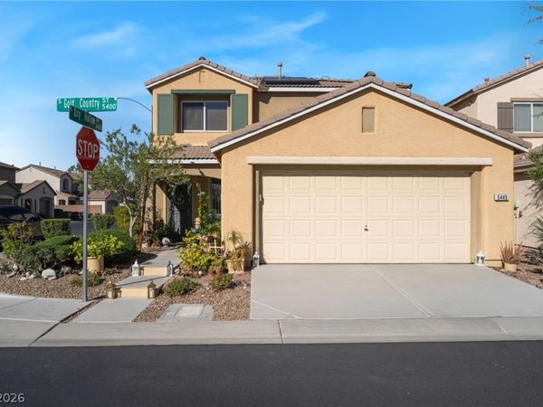 5449 Gold Country Street, Las Vegas, NV 89122