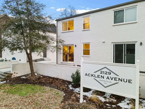 2129 Acklen Ave , Unit 3, Nashville, TN 37212