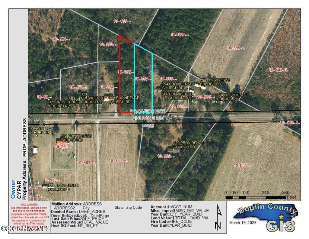 10-987 Providence Church Road, Teachey, NC 28464 Main Photo