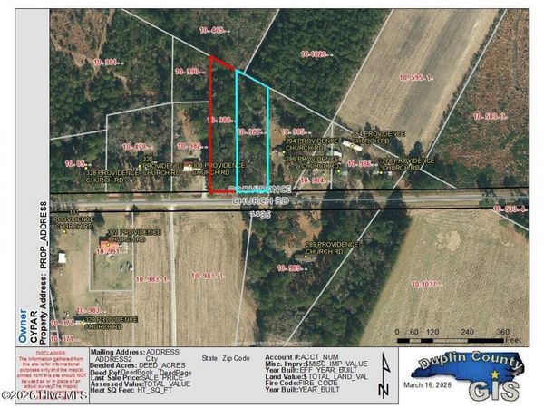 10-987 Providence Church Road, Teachey, NC 28464