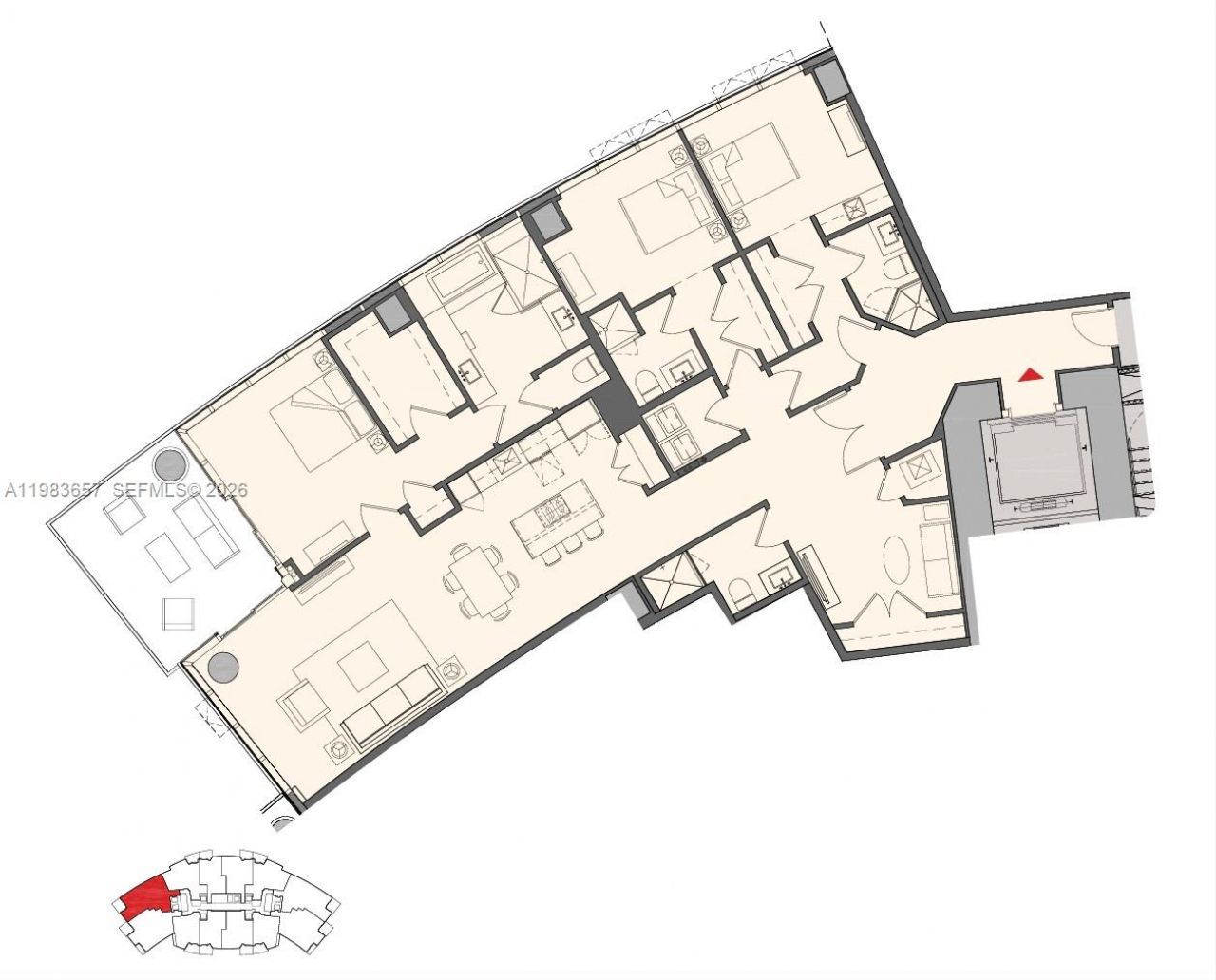 851 NE 1st Ave, Unit 3601, Miami, FL 33132 Photo