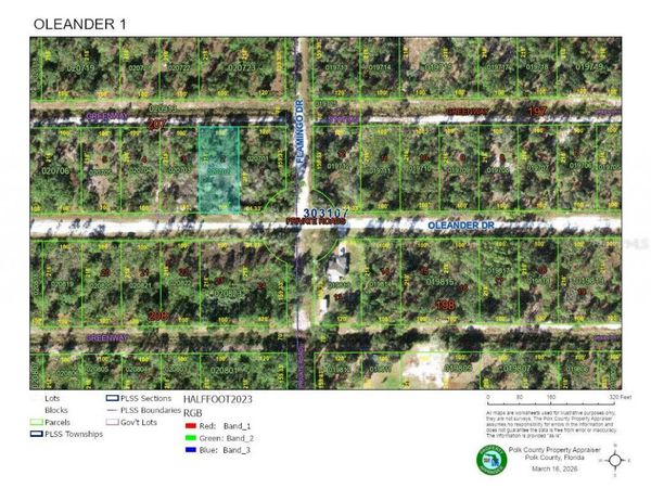 TBD OLEANDER DRIVE , INDIAN LAKE ESTATES, FL 33855