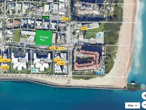 115 Inlet Way , Palm Beach Shores, FL 33404