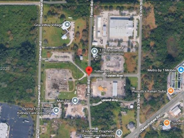 1702 Totten Rd , Fort Pierce, FL 34947