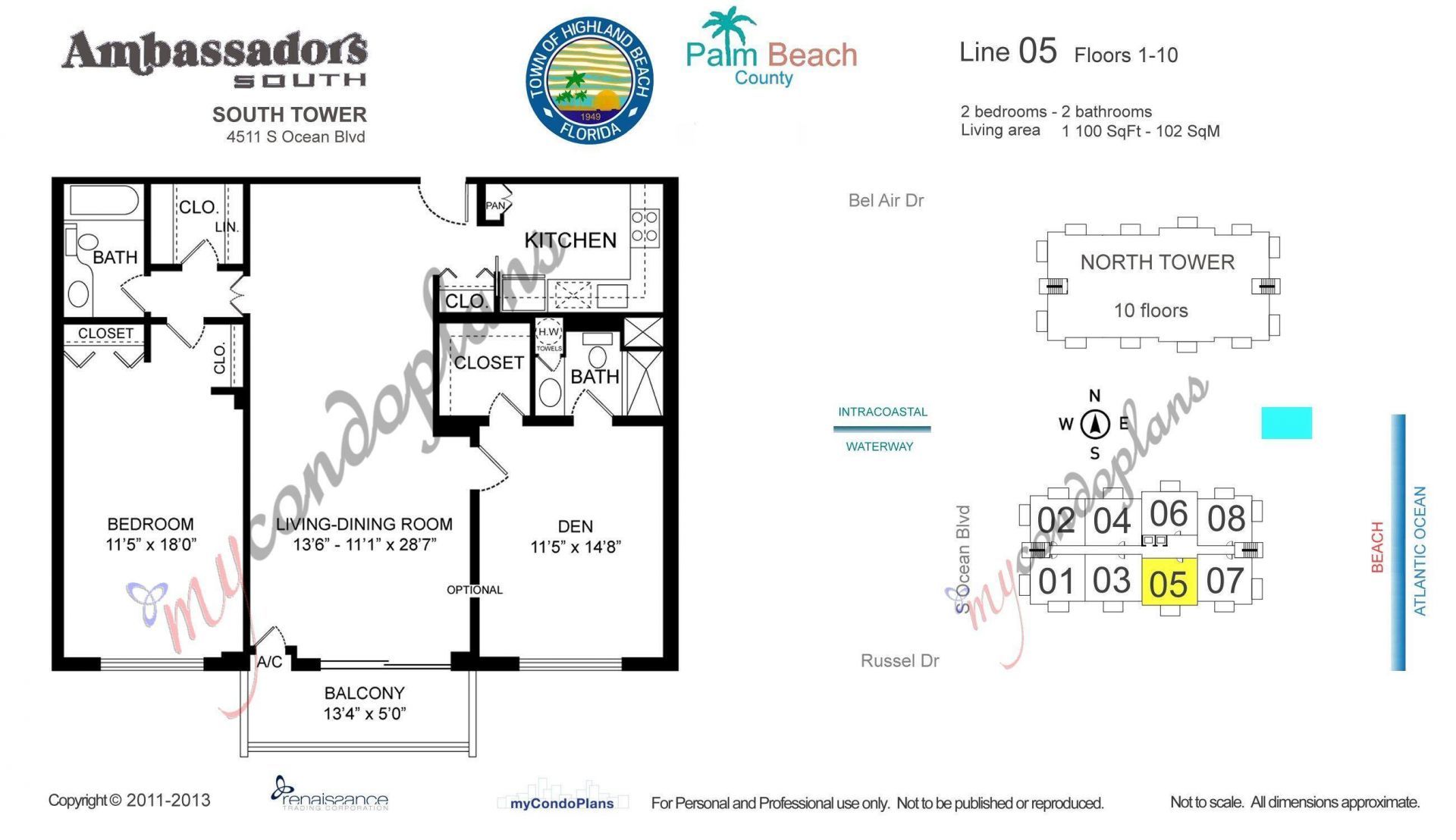 4511 S Ocean Boulevard, Unit 205, Highland Beach, FL 33487 Photo