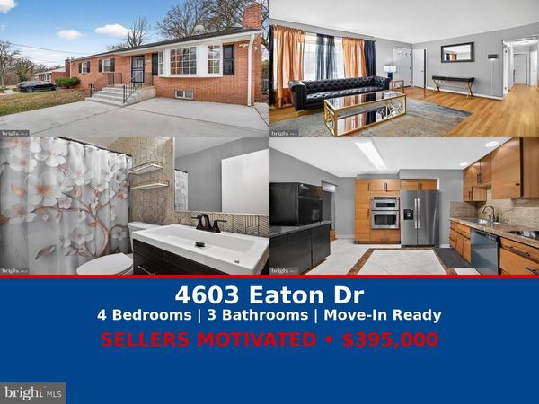 4603 EATON DRIVE, SUITLAND, MD 20746