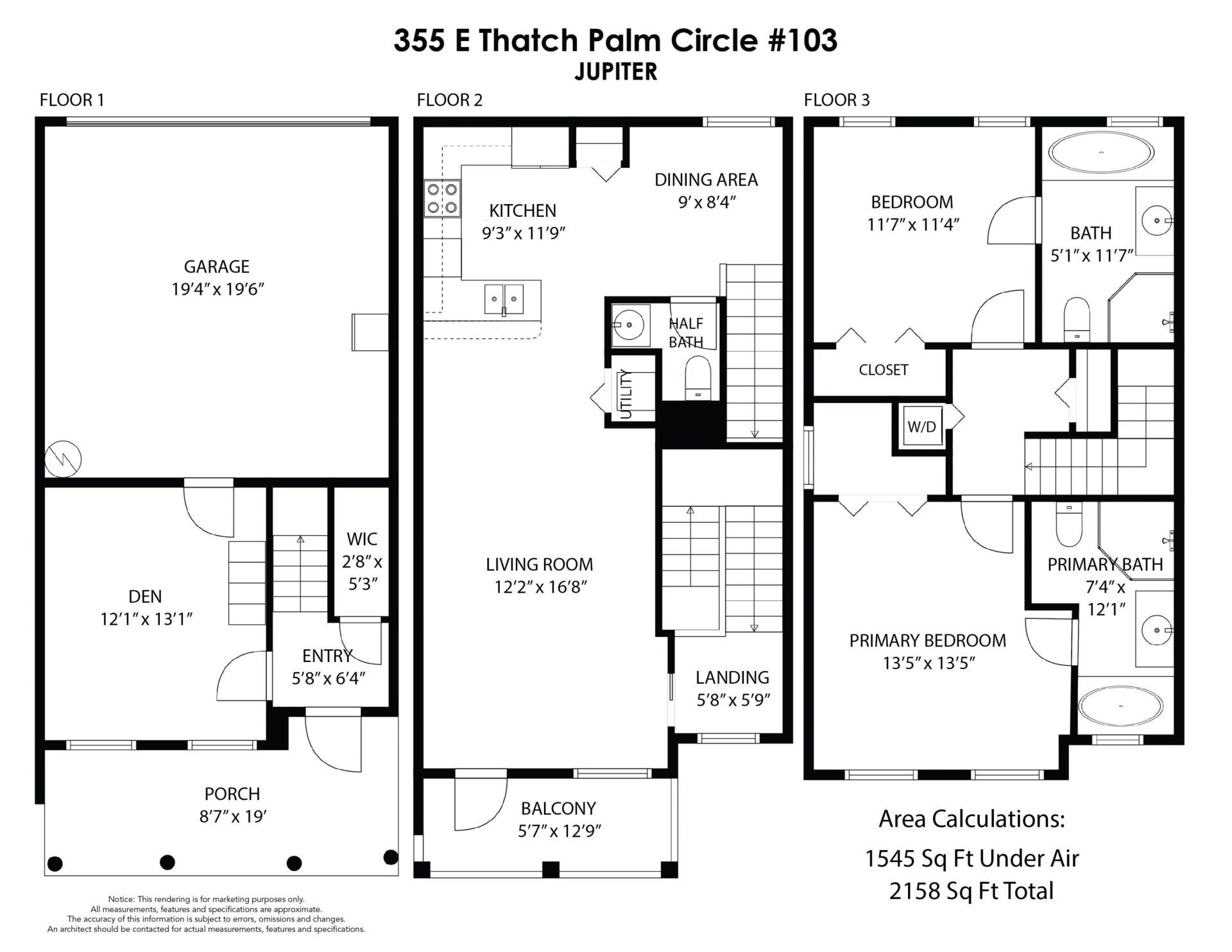 355 E Thatch Palm Circle, Unit 103, Jupiter, FL 33458 Photo