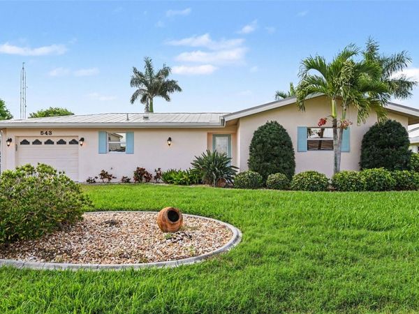 543 BELVEDERE COURT , PUNTA GORDA, FL 33950