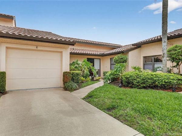 3584 SW Quail Meadow Trail, Unit E, Palm City, FL 34990