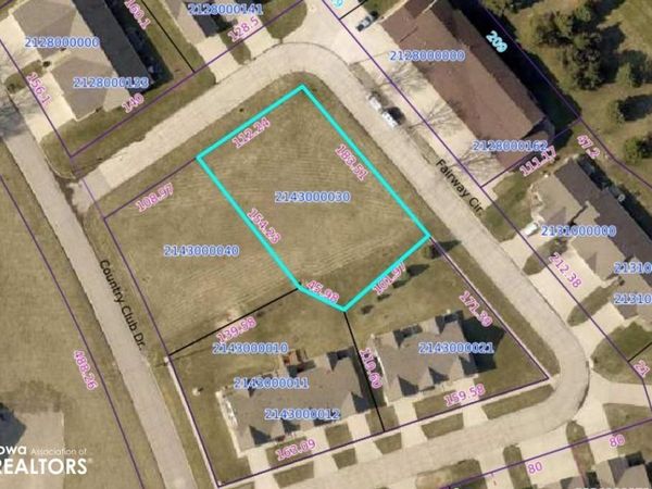 Replat of lots Fair-Way View Estates Lot #30, Garner, IA 50438