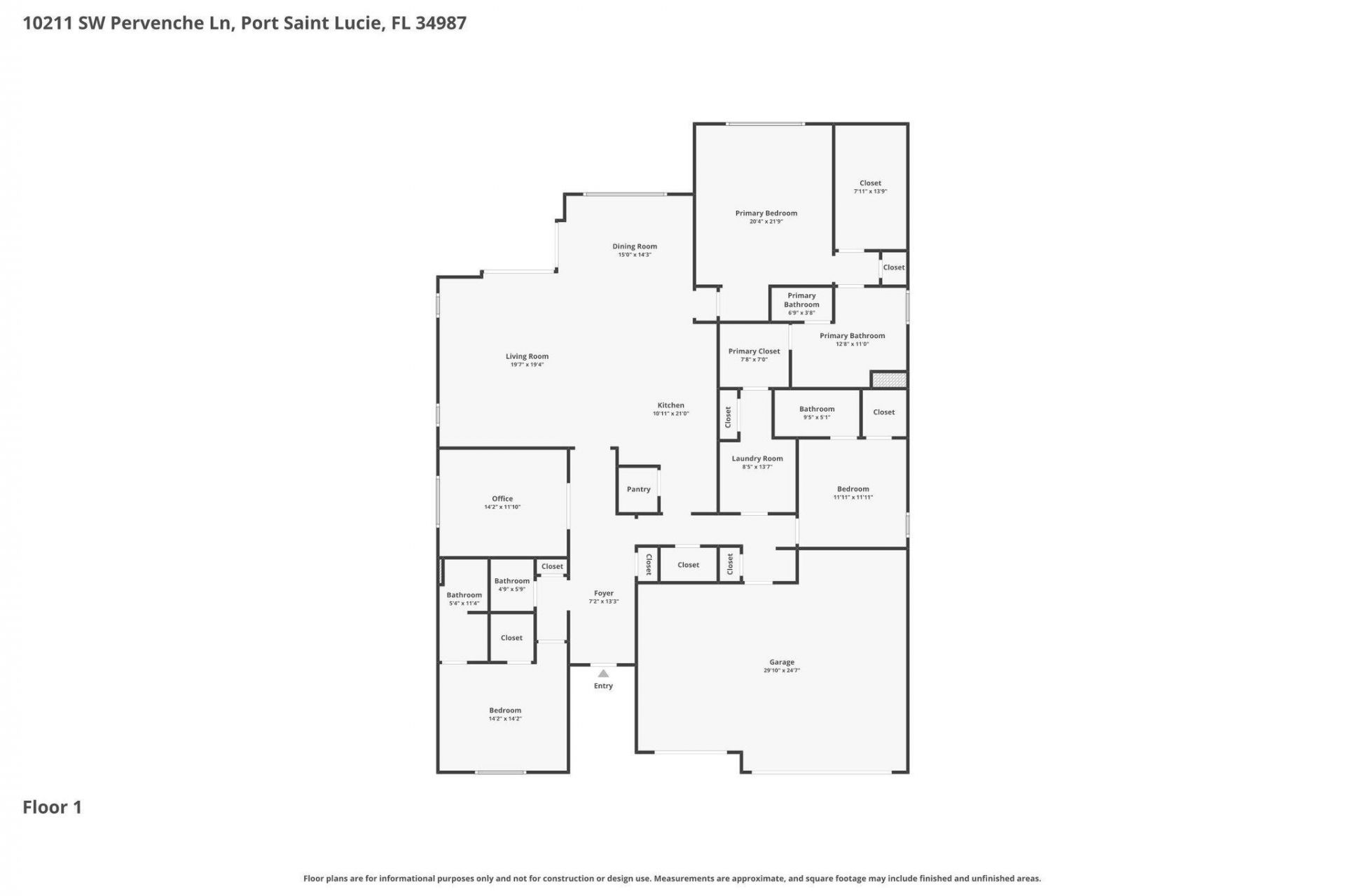 10211 SW Pervenche Lane, Port Saint Lucie, FL 34987 Photo