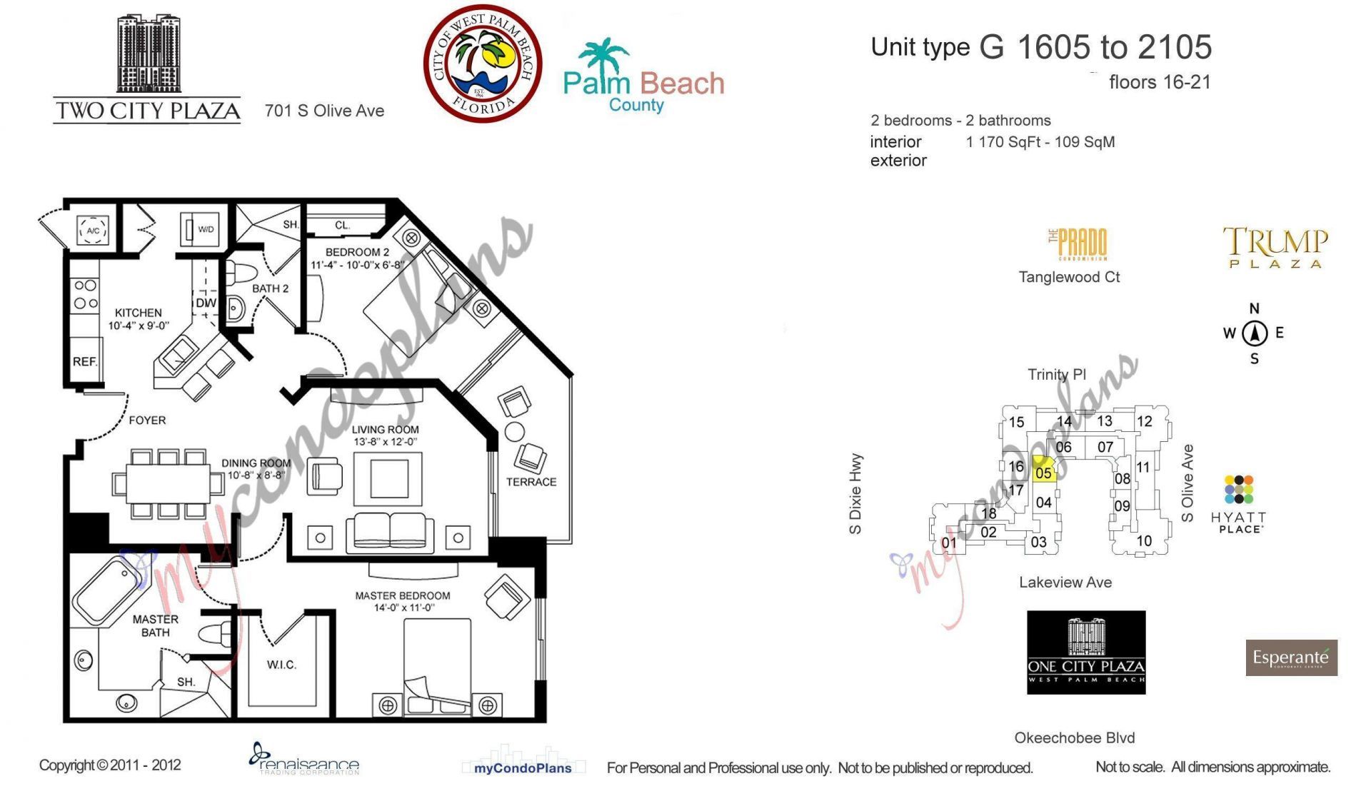 701 S Olive Avenue, Unit 1605, West Palm Beach, FL 33401 Photo