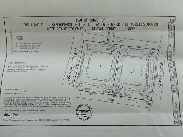 Lot 2 Worsley Lane , Yorkville, IL 60560
