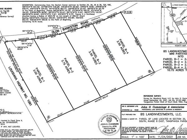 OLON BANKSTON Road, Kentwood, LA 70444