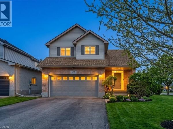 685 COLDSTREAM Drive, Waterloo, ON N2V2J1