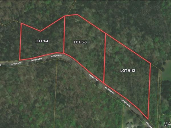 Lot 9-12 Victoria Road , Festus, MO 63028