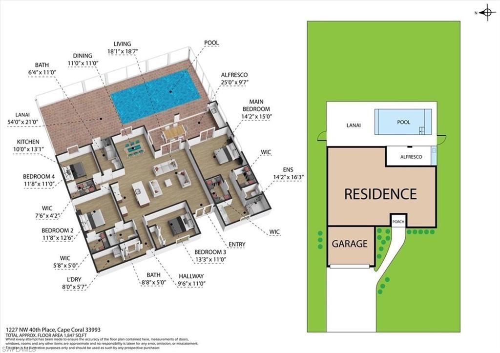 1227 NW 40th Pl , Cape Coral, FL 33993 Photo
