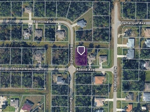 Lot 6 BAMONTE STREET , NORTH PORT, FL 34286