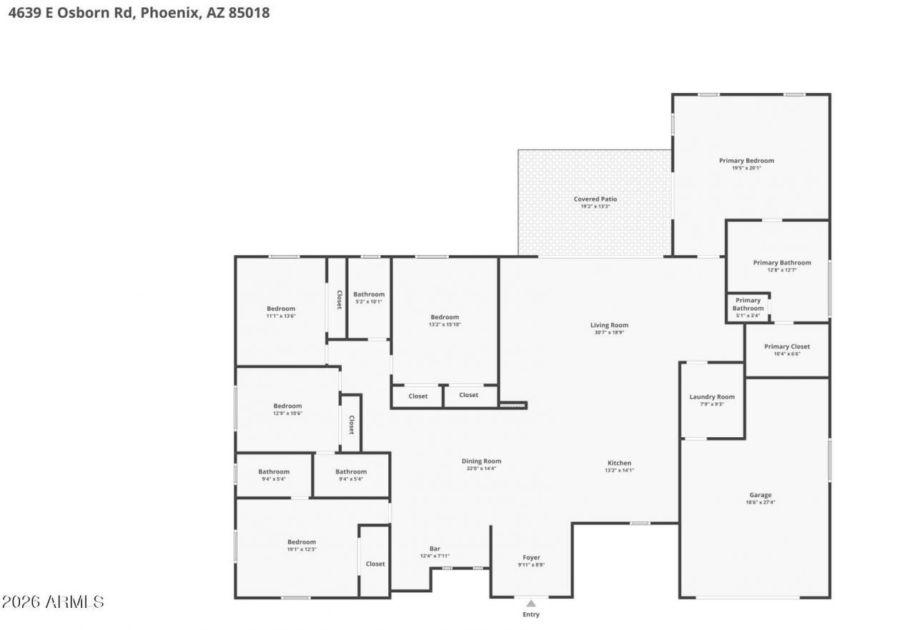 4639 E Osborn Road, Phoenix, AZ 85018 Main Photo