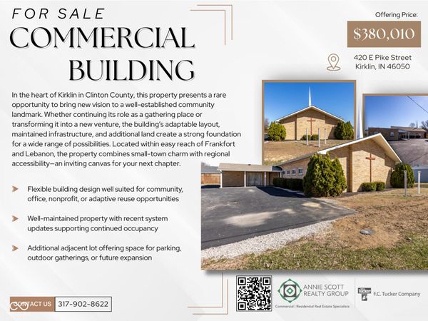 420 E Pike Street, Kirklin, IN 46050