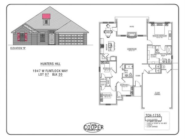 1947 W Flintlock Way, Mustang, OK 73064