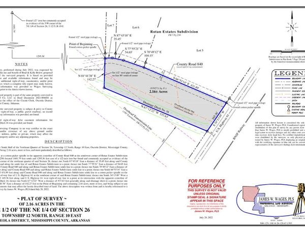 0 County Road, Osceola, AR 72370