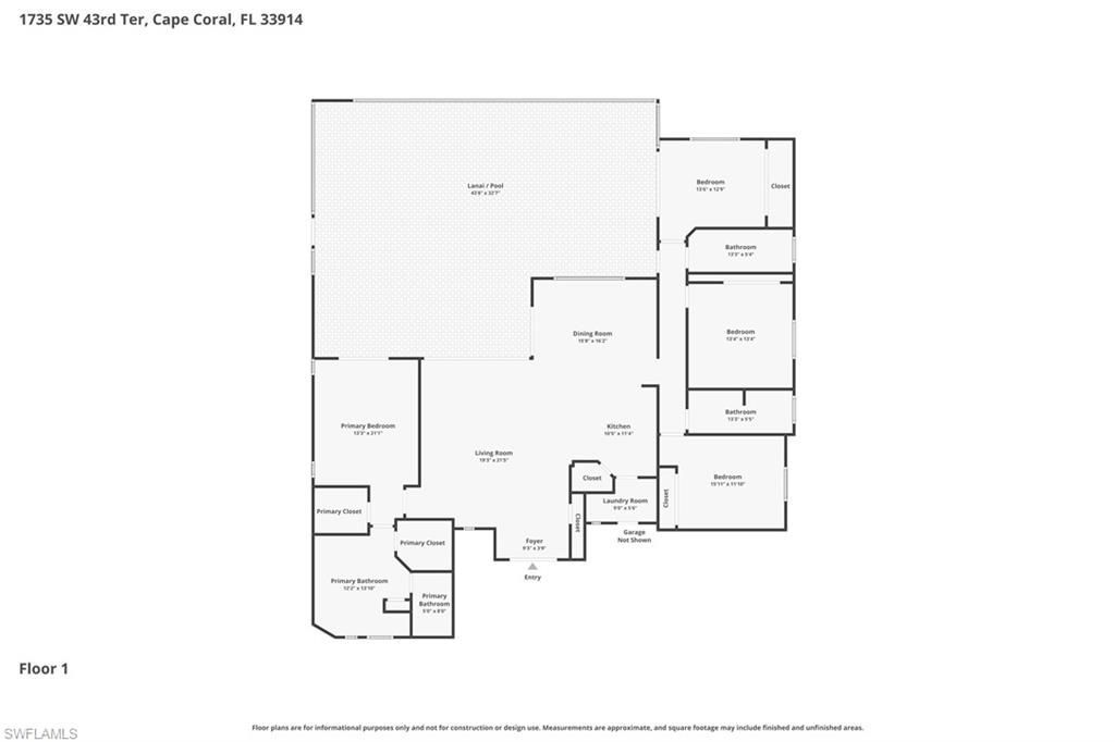 1735 SW 43rd Ter , Cape Coral, FL 33914 Photo