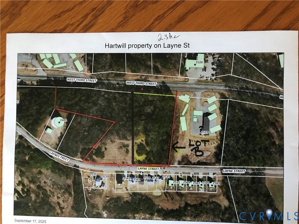 Lot B Layne Street, Farmville, VA 23901 Main Photo