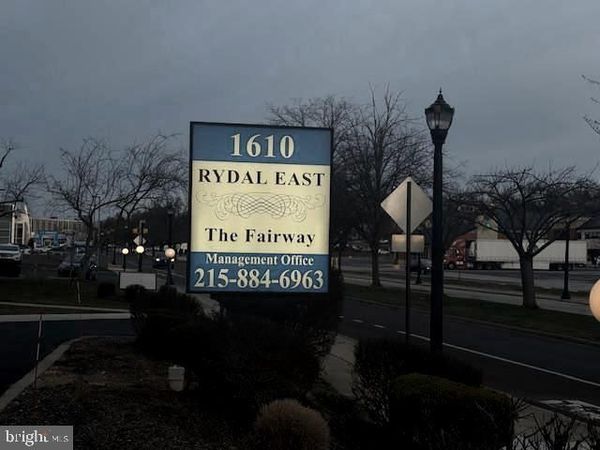 1610 THE FAIRWAY , Unit 109W, JENKINTOWN, PA 19046