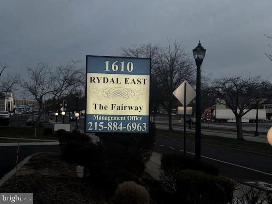 1610 The Fairway , Unit 109W, Jenkintown, PA 19046 Main Photo