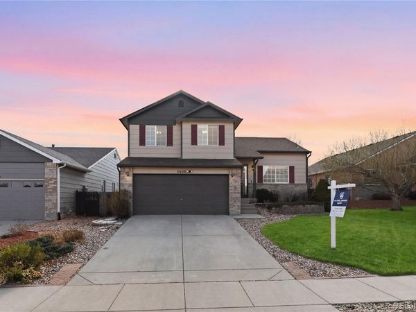 5606 Vermillion Bluffs Drive , Colorado Springs, CO 80923