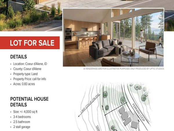 2594 E Fernan Hill RD, Coeur d'Alene, ID 83814