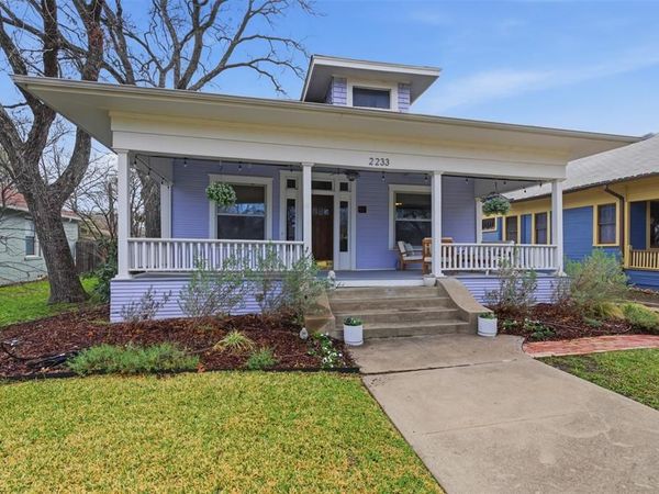 2233 Fairmount Avenue, Fort Worth, TX 76110