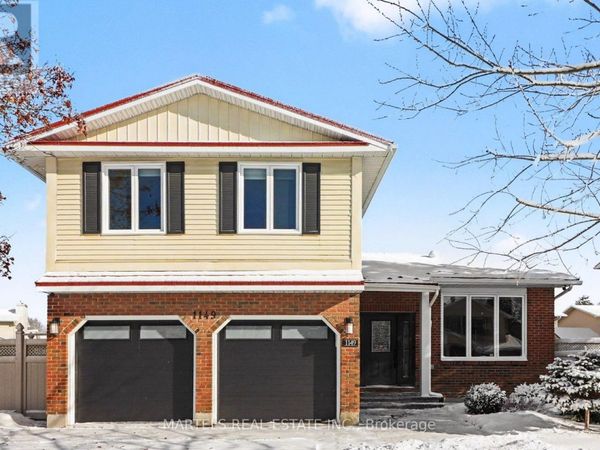 1149 Beaujolais Crescent, Ottawa, ON K1C2H5